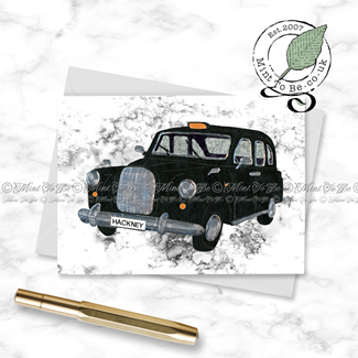 Hackney Taxi Black Cab Card