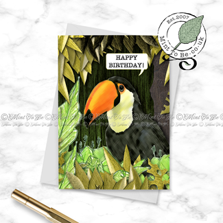 Toucan Birthday Card