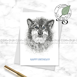 Alaskan Malamute Card