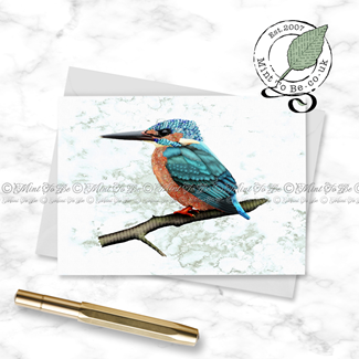 Kingfisher Card