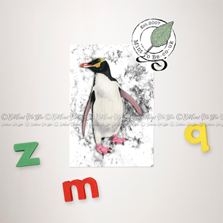 Yellow Eyed Penguin Magnet