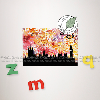 Big Ben & Houses of Parliament Fireworks Magnet