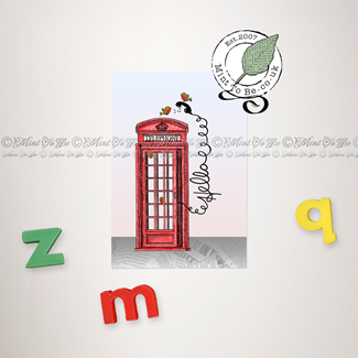 Red Telephone Box Magnet
