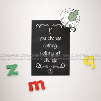 If You Change Nothing Magnet