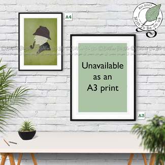Sherlock Holmes Fine Art Print
