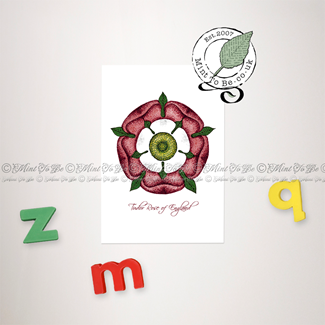Tudor Rose (Colour) Magnet